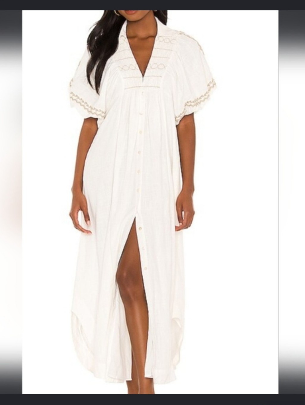 New Free People Samantha Cotton Gown - Anne Of Green Gables Nwdt